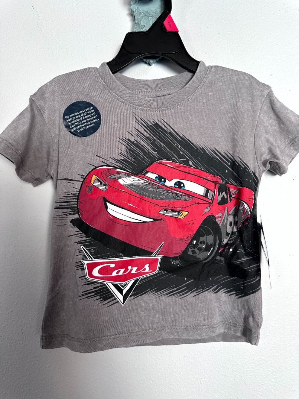Disney Pixar Cars Lightning McQueen Toddler Boys Shirt Size 2T